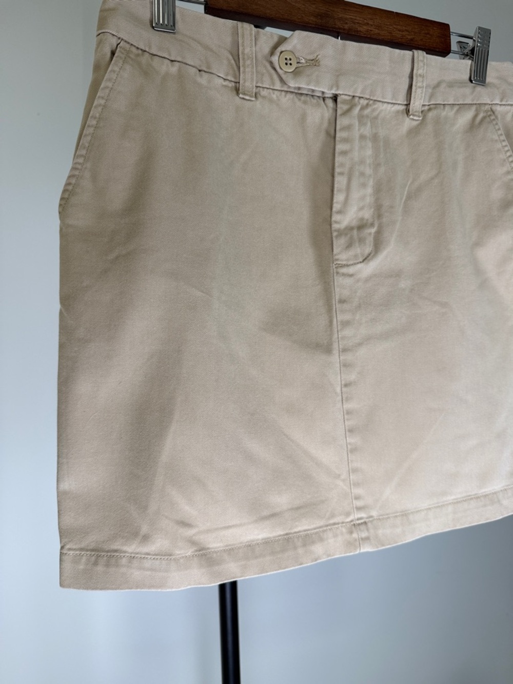 Ralph Lauren Sport Khaki Cotton Skirt | Size 4 - Picture 3 of 10